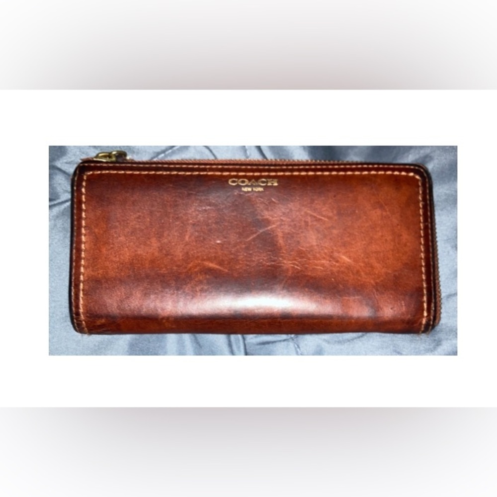 Coach Legacy Vintage~Brown Leather Wallet